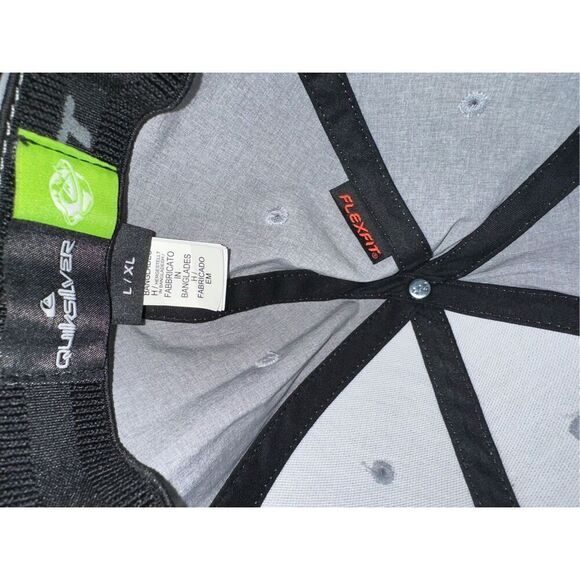 Quiksilver Flexfit Hat  Amphibian fabric breathable quick dry size L XL Large X- - Picture 6 of 6